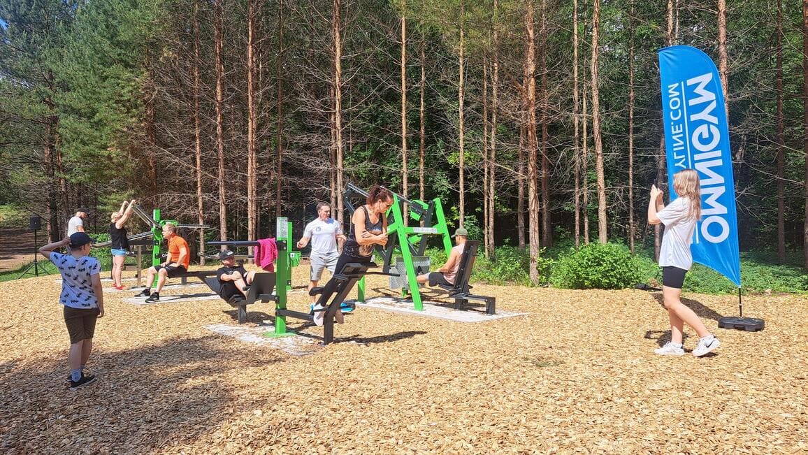 Rakvere Palermo terviseraja välijõusaal