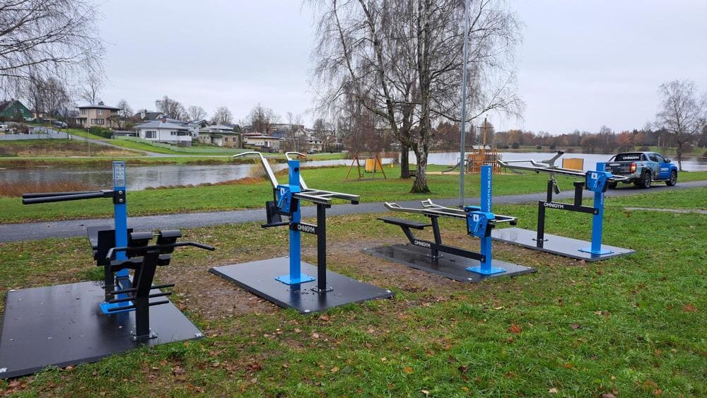 Viljandi Paala järve välijõusaal
